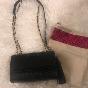New Mini Tory Burch Fleming Crossbody